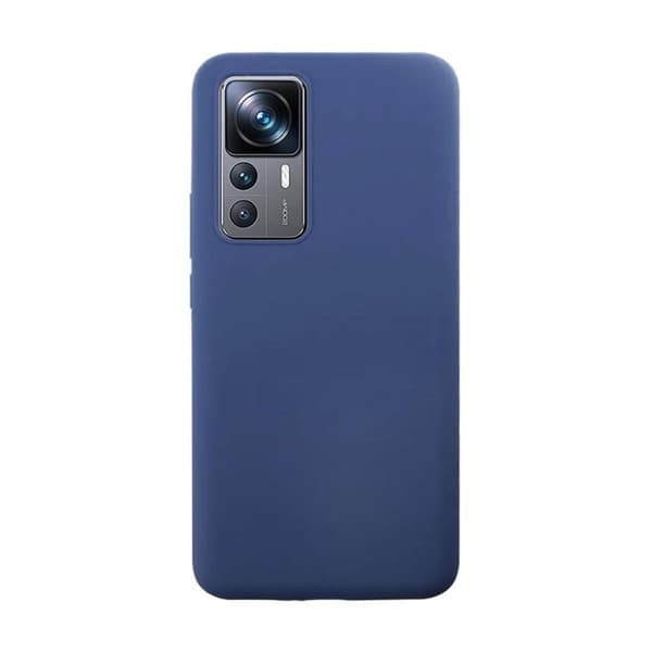 Xiaomi 12T/Xiaomi 12T Pro Silikonskal - Mörkblå