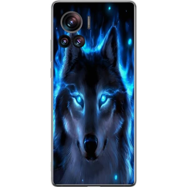 Motorola Edge 30 Ultra Läpinäkyvä kuori susi