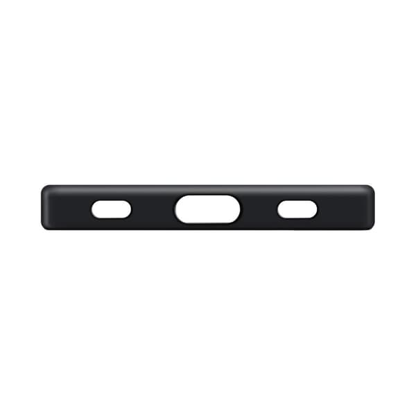 XQISIT Samsung Galaxy A54 5G Kuori Silicone Case Musta