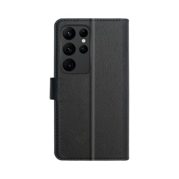 XQISIT Samsung Galaxy S23 Ultra Fodral Slim Wallet Selection Svart