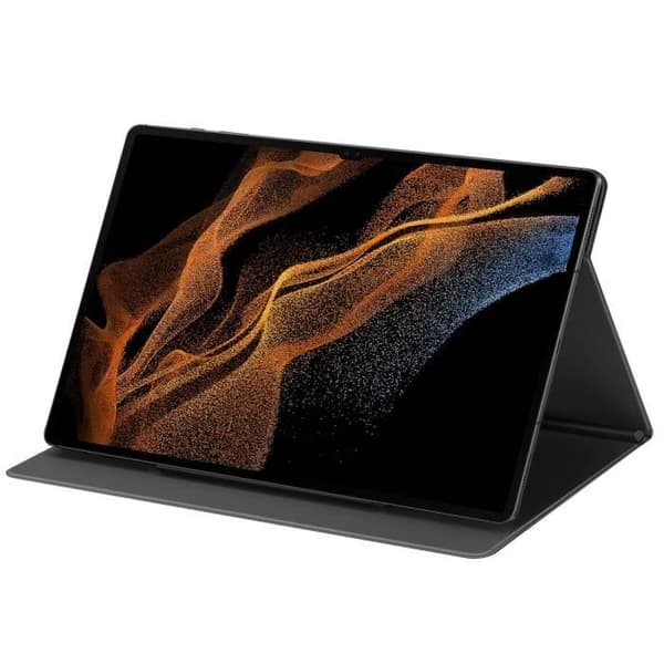 Original Samsung Galaxy Tab S8 Ultra Video Support Bokfodral Svart