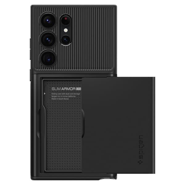 Spigen Samsung Galaxy S23 Ultra Cover Slim Armor CS Sort