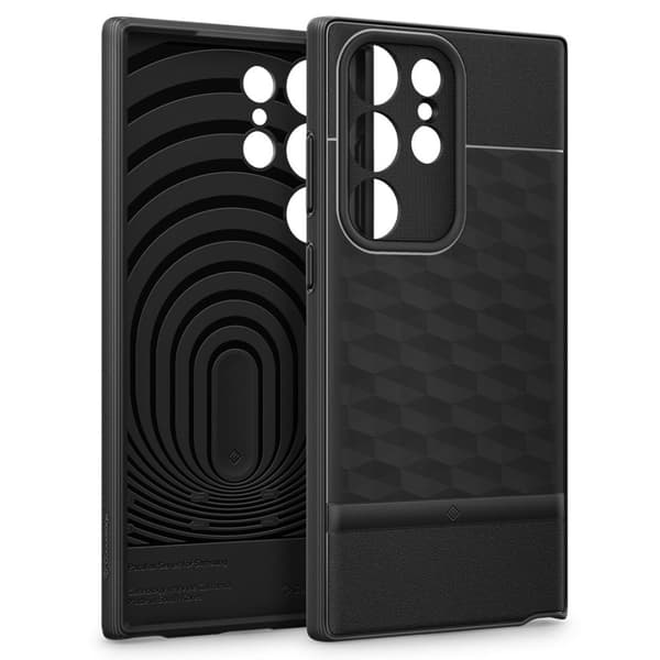 Caseology Samsung Galaxy S23 Ultra Kuori Parallax Matte Black