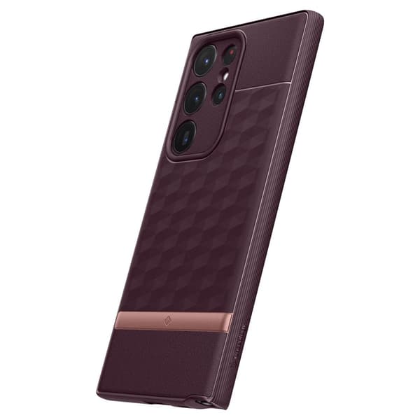 Caseology Samsung Galaxy S23 Ultra Skal Parallax Burgundy