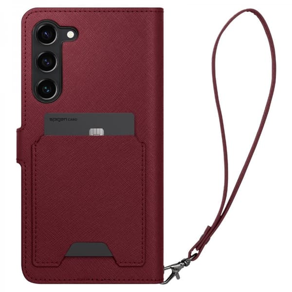 Spigen Samsung Galaxy S23 Plus Etui Burgundy