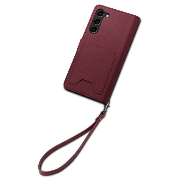 Spigen Samsung Galaxy S23 Plus Fodral Wallet S Plus Burgundy