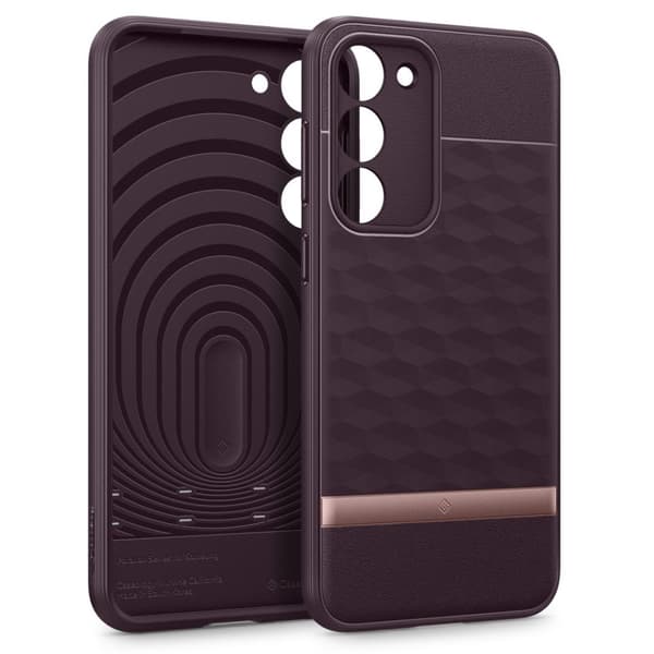 Caseology Samsung Galaxy S23 Plus Kuori Parallax Burgundy