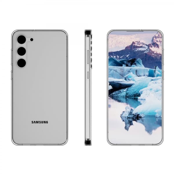 dbramante1928 Samsung Galaxy S23 Plus Kuori Greenland Läpinäkyvä Kirkas
