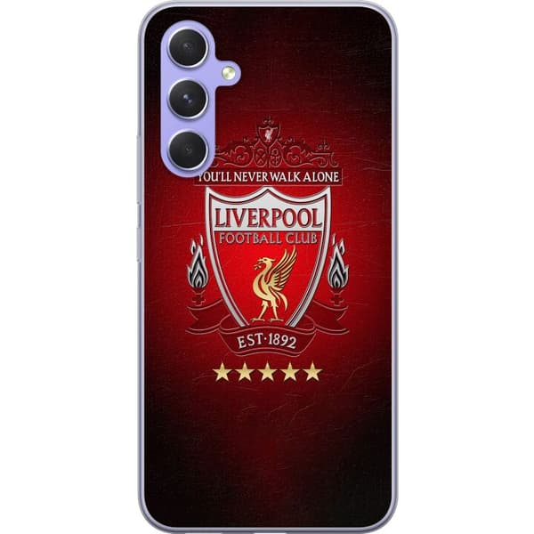 Samsung Galaxy A54 Läpinäkyvä kuori Liverpool