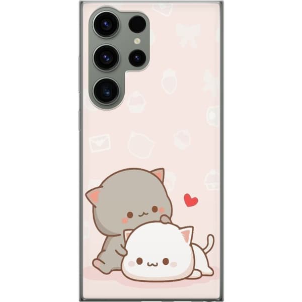 Samsung Galaxy S23 Ultra Gjennomsiktig deksel Kawaii