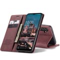 Miniatyrbillede 1 af 2: CaseMe Smart Magnet FlipCase Samsung Galaxy A34 5G - Vinrød