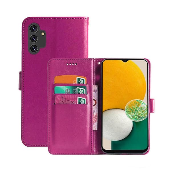 Wallet cover 3-kort Samsung Galaxy A54 5G - Lyserød