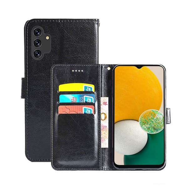 Mobil lommebok 3-kort Samsung Galaxy A14 5G - Sort