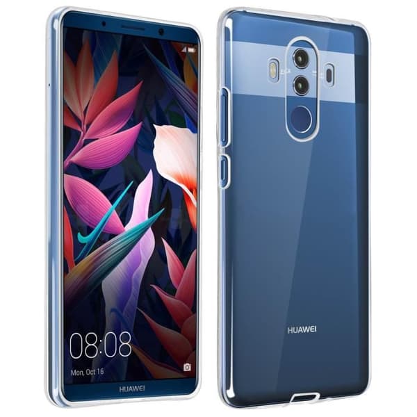 Skydd - Huawei - Mate 10 Pro - Silikon Gel - Ultrafint - Transparent