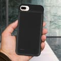 Miniatyrbild 3 av 4: Fodral med integrerat batteri - AKASHI - iPhone 6/6S/7/8 Plus - 4000mAh - Stötsäker - Svart