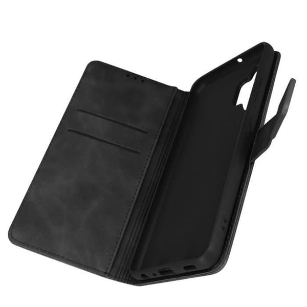Samsung Galaxy A32 skal - FORCELL - Tender Book - Svart - Stel - Syntet - Vuxen