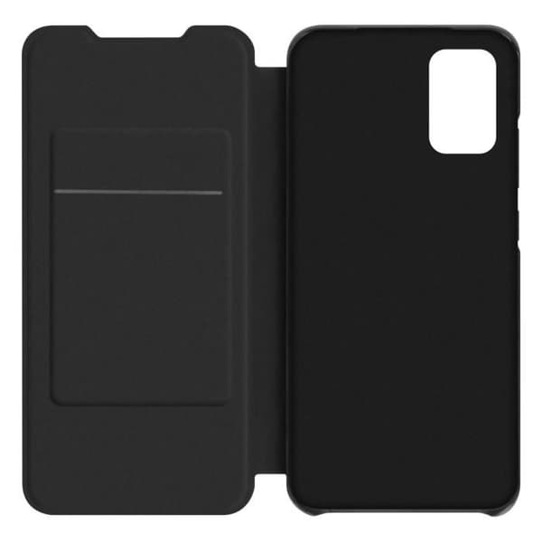 Samsung A21s Flip Wallet Card Holder Cover - ANYMODE - Svart - Stel - Flik - Syntet