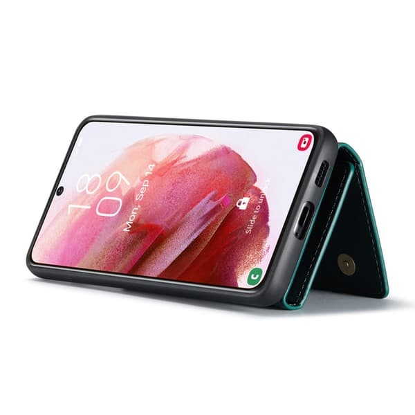 DG.MING Galaxy S23 Skal Med Magnetisk Plånbok Grön