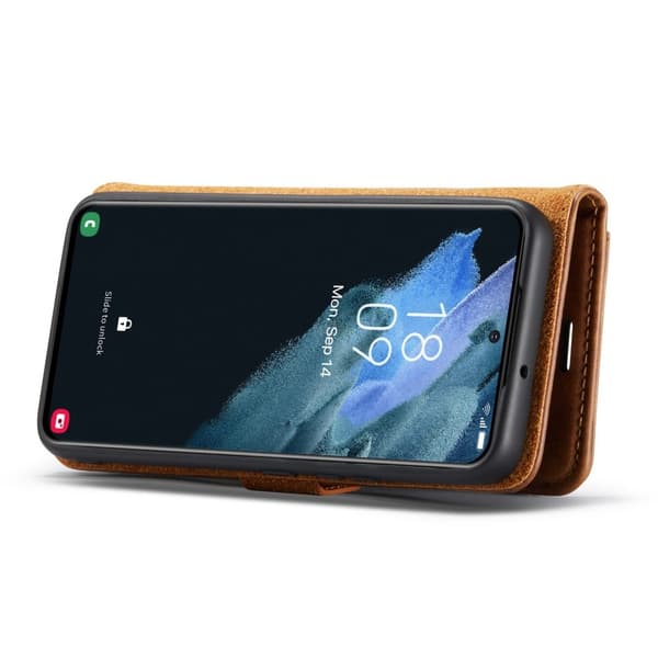 DG.MING Samsung Galaxy S23 2in1 Magnet Fodral / Skal Brun