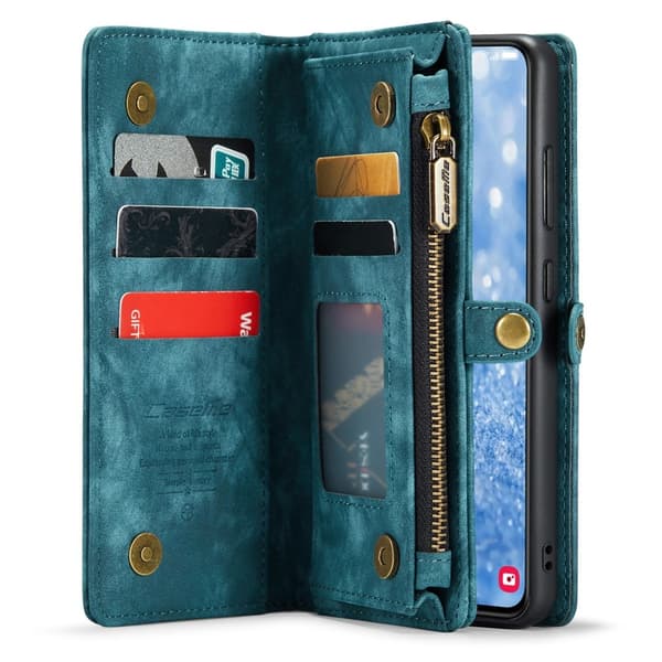 CASEME Galaxy S23 Fodral/Skal Magnet 2in1 Multifunktionell Blå
