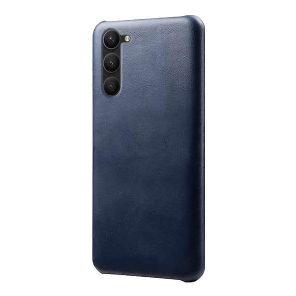 KSQ Samsung Galaxy S23 Plus Skal Läderbelagt Blå