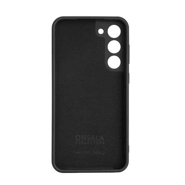 ONSALA Samsung Galaxy S23 Plus Mobilskal Silikon Svart