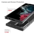 Miniatyrbild 6 av 6: Samsung Galaxy S23 Ultra Skal Shockproof Akryl/TPU Transparent