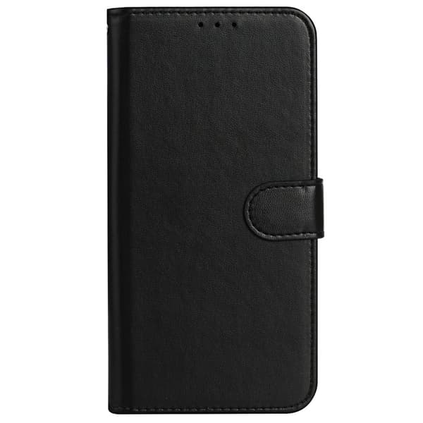 Samsung Galaxy S23 Ultra Fodral Solid Läder Svart