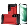 Miniatyrbild 1 av 6: Samsung Galaxy S23 Skal Shockproof Armor Hybrid Röd