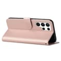 Miniatyrbild 2 av 6: Samsung Galaxy S23 Ultra Fodral Solid Läder Roséguld
