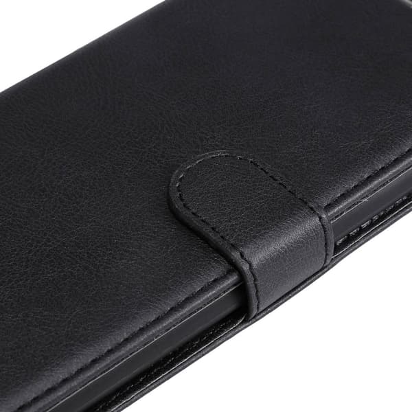 Samsung Galaxy S23 Ultra Fodral Solid Läder Svart