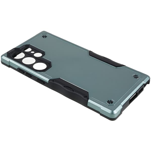 Samsung Galaxy S23 Ultra Skal Shockproof Armor Grön