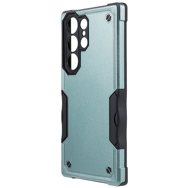 Samsung Galaxy S23 Ultra Skal Shockproof Armor Grön
