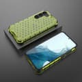 Miniatyrbild 3 av 6: Samsung Galaxy S23 Skal Shockproof Honeycomb Textur Grön