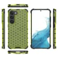 Miniatyrbild 4 av 6: Samsung Galaxy S23 Skal Shockproof Honeycomb Textur Grön