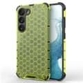 Miniatyrbild 1 av 6: Samsung Galaxy S23 Skal Shockproof Honeycomb Textur Grön