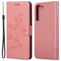 Miniatyrbild 1 av 6: Samsung Galaxy S23 Fodral Med Tryck Rosa