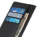 Miniatyrbild 4 av 6: Samsung Galaxy S23 Plus Fodral Litchi Läder Svart