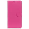 Miniatyrbild 6 av 6: Samsung Galaxy S23 Plus Fodral Litchi Läder Rosa