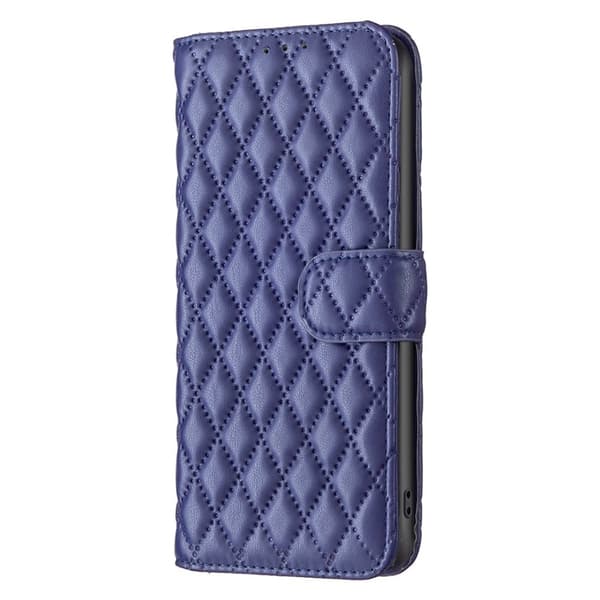 Samsung Galaxy S23 Ultra Fodral Diamond Textur Blå