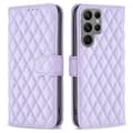 Miniatyrbild 1 av 6: Samsung Galaxy S23 Ultra Fodral Diamond Textur Lila