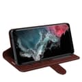 Miniatyrbild 3 av 6: Samsung Galaxy S23 Ultra Fodral Crazy Horse Läder Brun