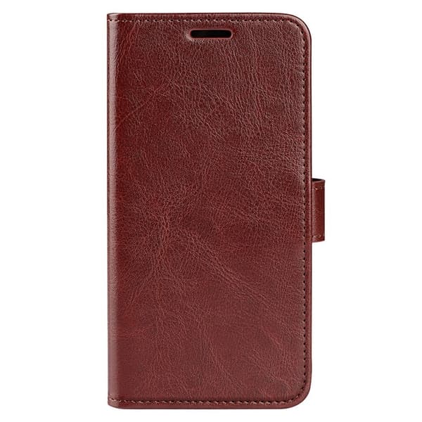 Samsung Galaxy S23 Ultra Fodral Crazy Horse Läder Brun