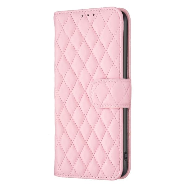 Samsung Galaxy S23 Plus Fodral Diamond Textur Rosa