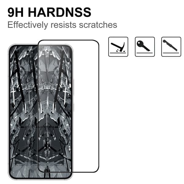 Samsung Galaxy S23 Skärmskydd Heltäckande Härdat Glas