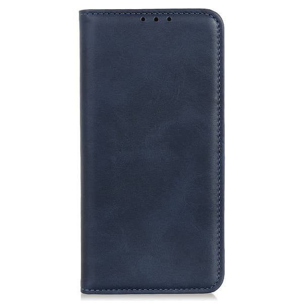 Samsung Galaxy S23 Ultra Flip Fodral Split Läder Blå