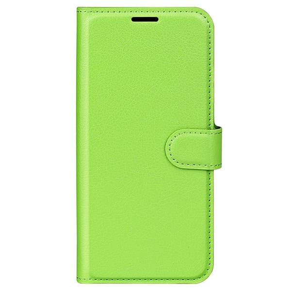 Samsung Galaxy S23 Ultra Fodral Litchi Läder Grön