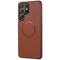 Miniatyrbild 6 av 6: Samsung Galaxy S23 Ultra 2in1 Magnet Fodral Brun