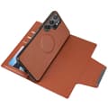 Miniatyrbild 2 av 6: Samsung Galaxy S23 Ultra 2in1 Magnet Fodral Brun