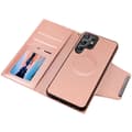 Miniatyrbild 3 av 6: Samsung Galaxy S23 Ultra 2in1 Magnet Fodral Roséguld